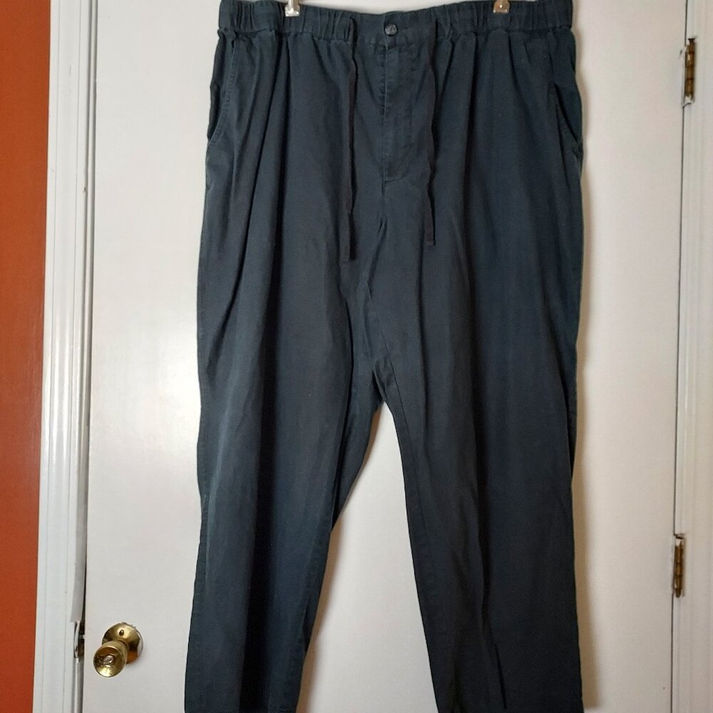 3XL Island Passport Men's Black Pants